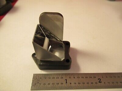 VICKERS ENGLAND MOUNTED GLASS PRISM optics MICROSCOPE PART AS PICTURED &FT-6-06