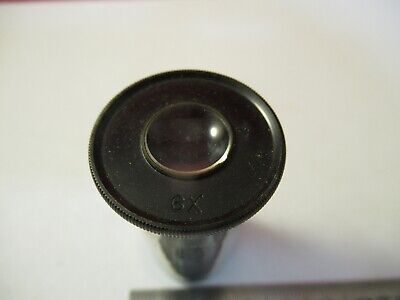 VINTAGE SPENCER EYEPIECE OCULAR 6X OPTICS MICROSCOPE PART AMERICAN &9-FT-70