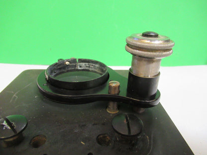 AO SPENCER STAGE SPECIMEN TABLE ANTIQUE MICROSCOPE PART AS PICTURED &H7-B-22