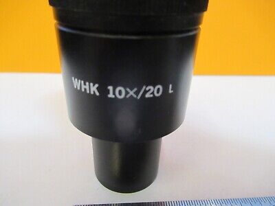 OLYMPUS JAPAN EYEPIECE WHK 10X/20 L OCULAR MICROSCOPE PART OPTICS AS IS &H8-C-22