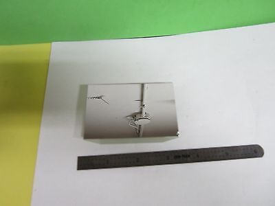 OPTICAL MIL SPEC MIRROR [chipped corner]  LASER OPTICS BIN#43-25