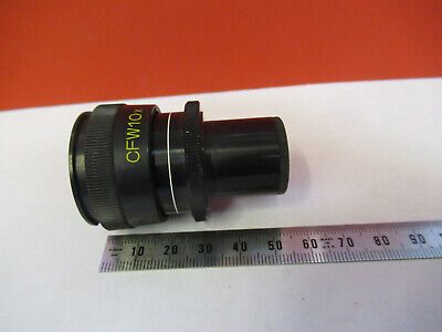 NIKON CFW10X EYEPIECE OCULAR LENS MICROSCOPE PART AS PICTURED &Q3-B-79