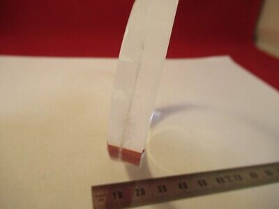 OPTICAL FLAT FUSED SILICA UNCOATED 3" DIAMETER 1/10 WAVE OPTICS AS PIC &9-FT-71