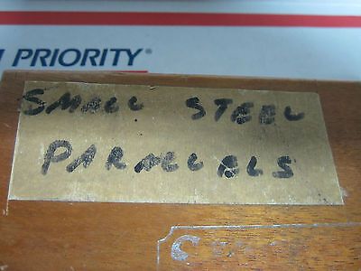 OPTICAL SET STEEL PARALLELS AS IS METROLOGY INSPECTION BIN#25