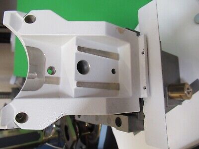 LEICA DMRB MOTORIZED STAGE MICROMETER MICROSCOPE PART OPTICS AS PICTURED 58-B-23