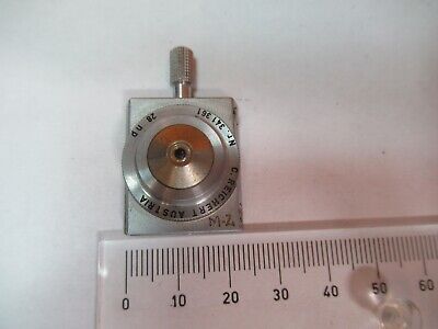 REICHERT AUSTRIA OBJECTIVE 28np MICROSCOPE PART OPTICS AS PICTURED &3K-A-57