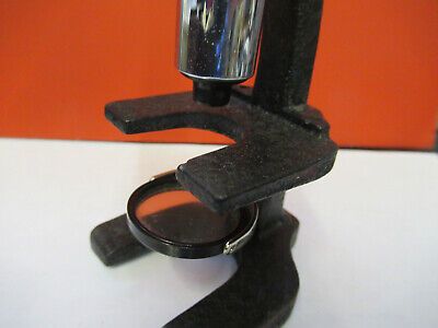 ANTIQUE RARE WOLLENSAK COLLECTABLE MINI MICROSCOPE OPTICAL AS PICTURED &FT-5-G