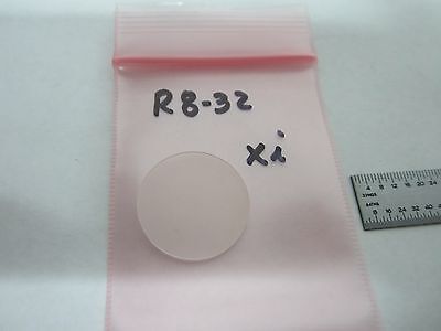 MICROSCOPE PART OPTICAL DIFFUSER ILLUMINATOR FILTER OPTICS AS IS BIN#R8-32