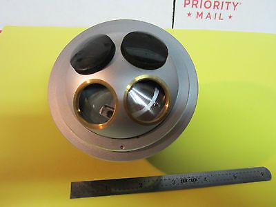 MICROSCOPE PART LEITZ GERMANY NOSEPIECE ELECTRIC CHANGER ? AS IS BIN#2A