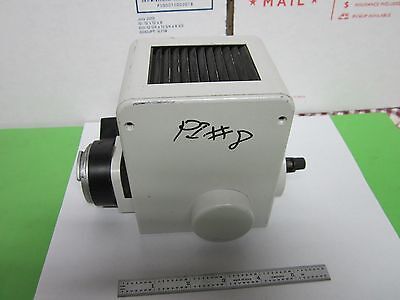 MICROSCOPE ILLUMINATOR LAMP HOUSING ORTHOPLAN LEITZ WETZLAR GERMANY BIN#47 iv