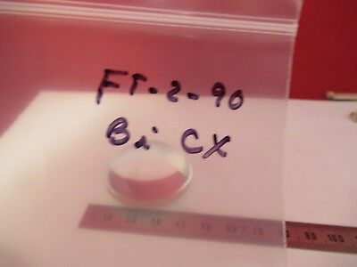 OPTICAL BI CONVEX GLASS LENS THICK PRO OPTICS AS PICTURED &FT-2-90