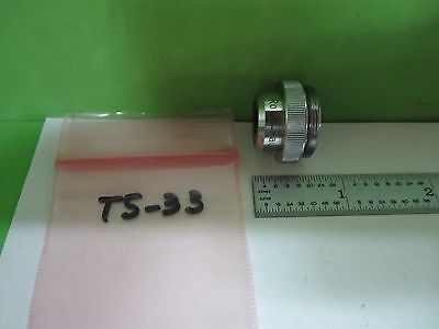 MICROSCOPE PART OBJECTIVE ROLYN GERMANY 4X OPTICS AS IS BIN#T5-33