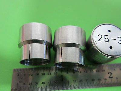 OPTICAL REFERENCE MIRROR LINNIK INTERFEROMETER CARL ZEISS LOT 3 EA OPTICS BIN8Mb