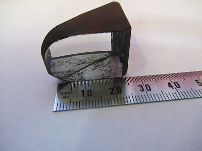 OPTICAL GLASS PRISM MICROSCOPE PART OPTICS AS PICTURED #82-A-16