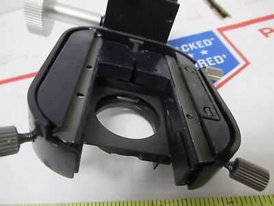 LEICA DMR GERMANY CONDENSER HOLDER MICROSCOPE PART AS PICTURED #FT-3-12