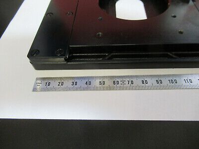 FOR PARTS LEITZ GERMANY XY STAGE TABLE MICROSCOPE PART AS PICTURED #B7-A-08