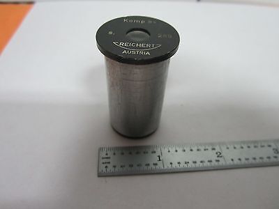 MICROSCOPE PART EYEPIECE REICHERT AUSTRIA KOMP 8X OPTICS AS IS BIN#K7-18