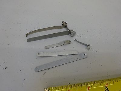 MICROSCOPE PART LOT MISMATCH CLIPS for STAGE TABLE AS IS BIN#P4-B-37