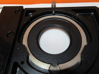 NIKON JAPAN STAGE TABLE X-Y MICROSCOPE PART AS PICTURED #FT-5-05