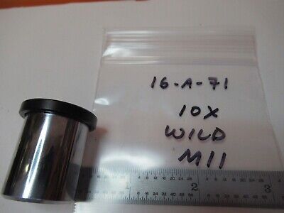 WILD SWISS M11 OCULAR EYEPIECE 10X MICROSCOPE PART OPTICS AS PICTURED &16-A-71