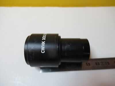 OLYMPUS JAPAN CWHX 10X/18L EYEPIECE MICROSCOPE OPTICS AS PICTURED &14-C-36