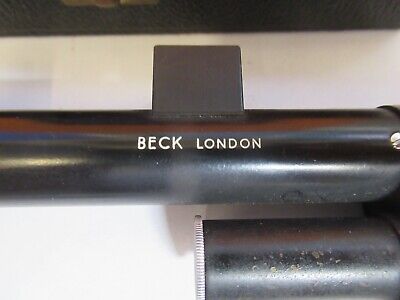 ANTIQUE NICE SPECTROSCOPE BECK LONDON OPTICS MICROSCOPE AS PICTURED &A3-B-73