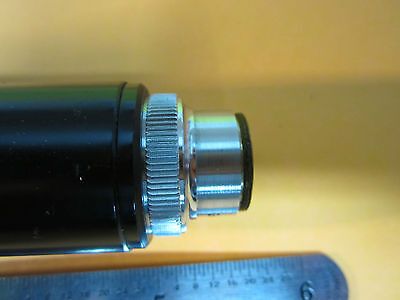 MICROSCOPE PART TUBUS + OBJECTIVE GERMANY OPTICS 10X BIN#9-13