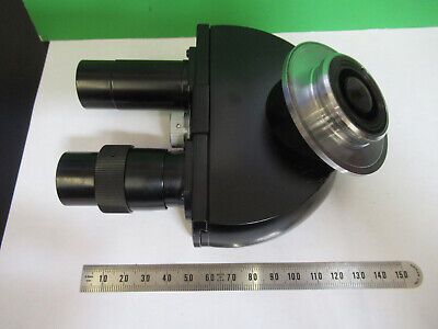 ERNST LEITZ GERMANY BINOCULAR HEAD OPTICS MICROSCOPE PART AS PICTURED &3-C-20