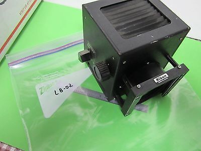 MICROSCOPE PART NIKON JAPAN LAMP HOUSING ILLUMINATOR OPTICS AS IS BIN#L8-02