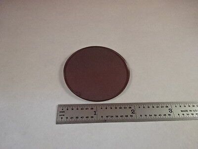 OPTICAL NEUTRAL DENSITY FILTER ND GLASS OPTICS AS IS #J9-A-12