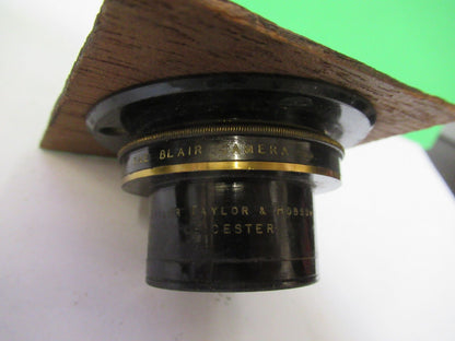 ANTIQUE TAYLOR HOBSON CAMERA LENS BLAIR + IRIS PART AS PICTURED &83-FT-04