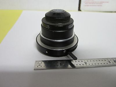 MICROSCOPE OPTICAL PART CONDENSER + IRIS  OLYMPUS JAPAN  OPTICS BIN#E2-09