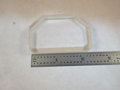 OPTICAL TRUNCATED BK7 GLASS BRICK [chips on edge] LASER OPTICS AS IS B#U3-B-25