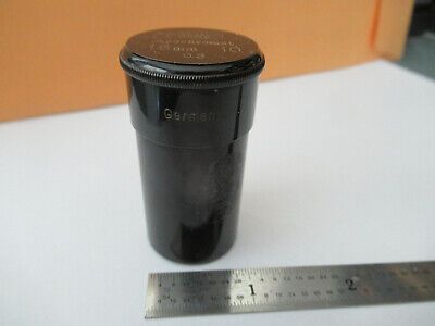 CARL ZEISS JENA 16mm EMPTY BRASS OBJECTIVE CAN MICROSCOPE AS PICTURED &F5-A-111