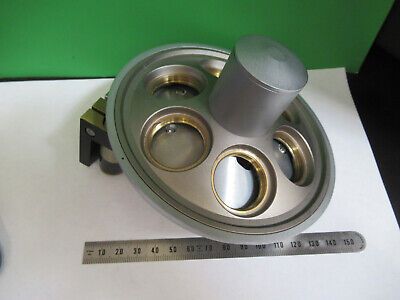 MICROSCOPE PART POLYVAR REICHERT LEICA NOSEPIECE SEXTUPLE AS PICTURED #R9-A-07