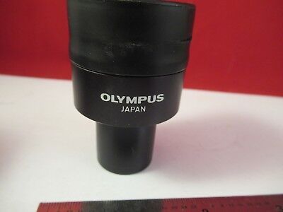 OLYMPUS JAPAN EYEPIECE WK 10X/20L MICROSCOPE PART OPTICS AS PICTURED &R8-A-03