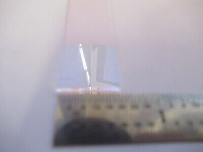 OPTICAL LONG BAR SHEET BK7 GLASS LASER OPTICS AS PICTURED &H6-A-18