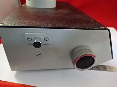 VICKERS ENGLAND PHOTOPLAN  HEAD FOCUSING OPTICS MICROSCOPE PART AS IS #90-B-51