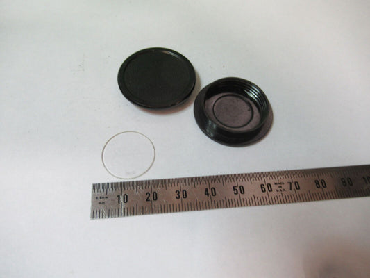 CARL ZEISS RETICLE MICROMETER LENS MICROSCOPE PART AS PICTURED r2-a-34