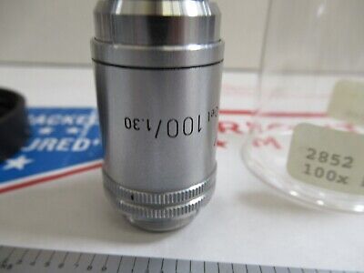 LEITZ PHACO 100X OBJECTIVE HOFFMAN MODULATION CONTRAST MICROSCOPE PART &12-A-92