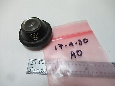 AO SPENCER VINTAGE CONDENSER LENS OPTICS MICROSCOPE PART AS PICTURED &17-A-30