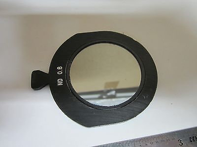 OPTICAL FILTER SLIDE ND 0.6 LASER OPTICS AS IS BIN#G4-12