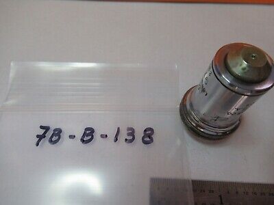 VINTAGE OBJECTIVE BAUSCH LOMB 97X OPTICS MICROSCOPE PART AS PICTURED &7B-B-138