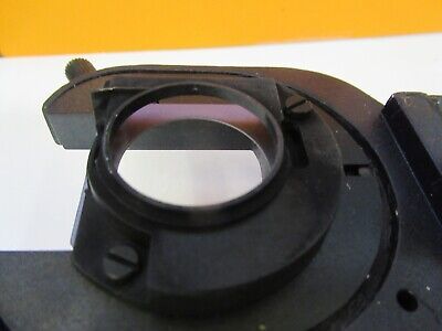 LEICA GERMANY DMRB CONDENSER HOLDER ASSEMBLY MICROSCOPE PART AS PICTURED 50-A-38