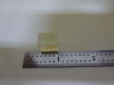 OPTICAL COATED BLOCK PRISM LASER OPTICS AS IS BIN#4V-FL-43