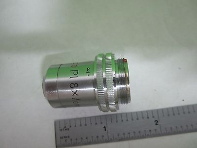 MICROSCOPE PART OBJECTIVE LEITZ PHACO PL 8X INFINITY OPTICS AS IS S9-31