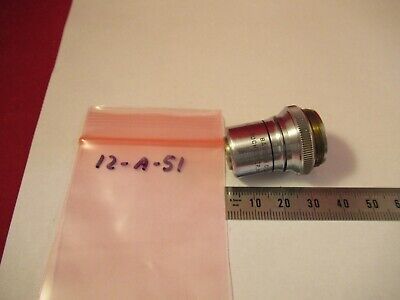 BAUSCH LOMB OBJECTIVE 10X 215mm MICROSCOPE PART OPTICS AS PICTURED &12-A-51