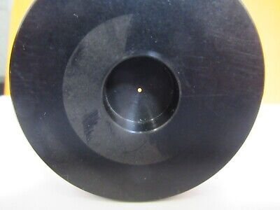 OLYMPUS JAPAN PINHOLE LIGHT FILTER 1mm MICROSCOPE PART AS PICTURED &A2-A-63