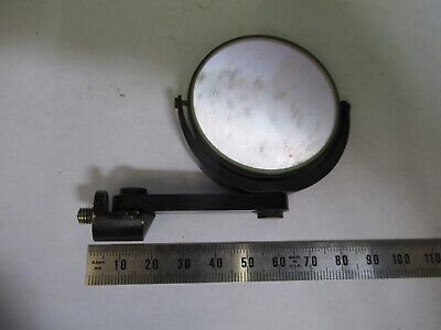 MIRROR ASSEMBLY OLD ANTIQUE ERNST LEITZ MICROSCOPE PART AS PICTURED &Q9-A-41