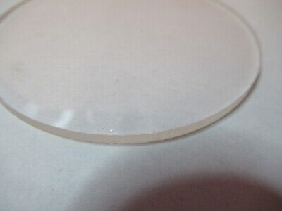 OPTICAL PLANO GLASS ROUND PLATE OPTICS AS PICTURED &3K-A-20